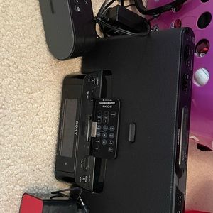 Electronics: Sony, Nikon, and HMDX speakers and camera. Good condition